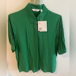 & Other Stories Polka Dot Blouse NWT